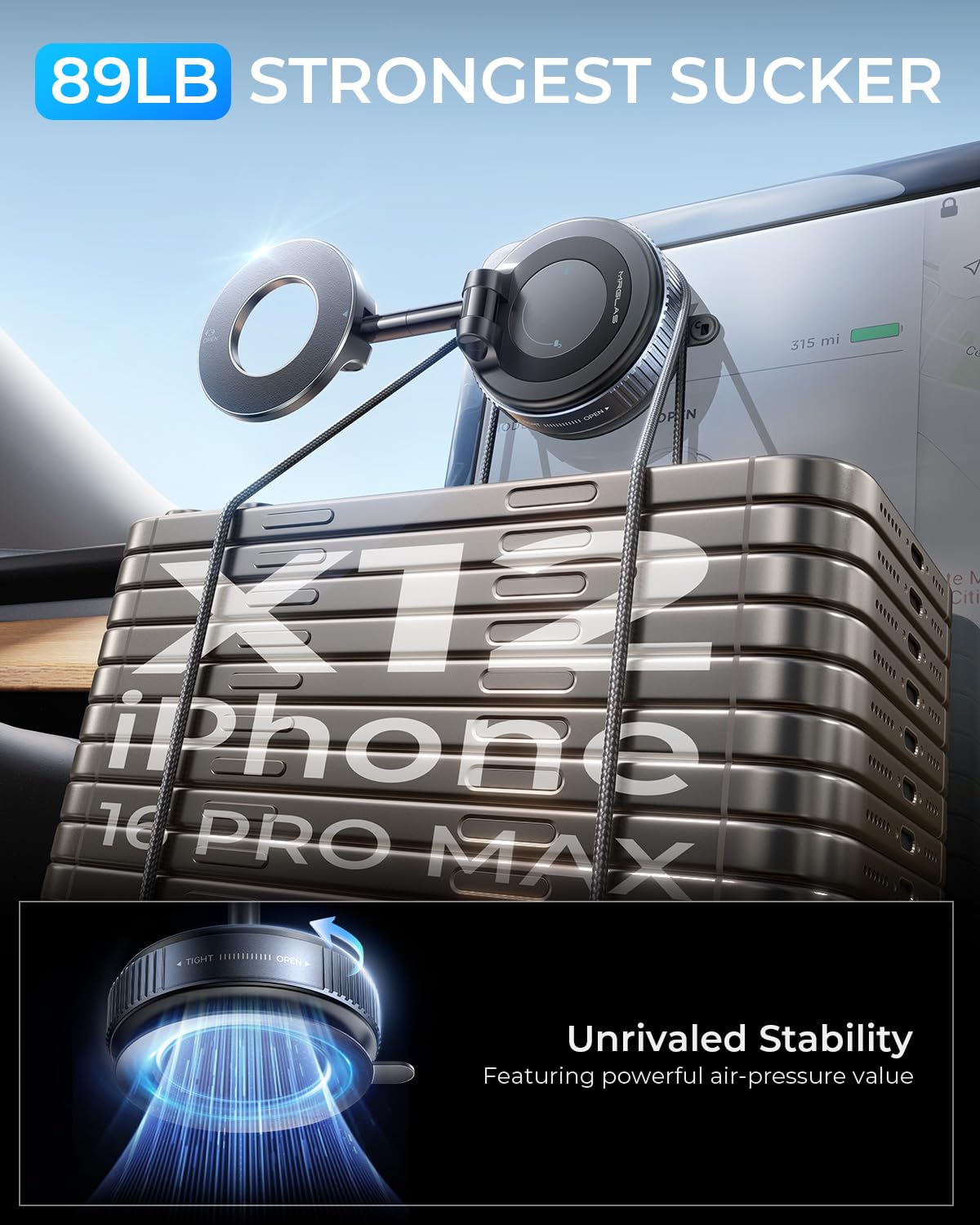 MagnoMount Magnetic Phone Holder