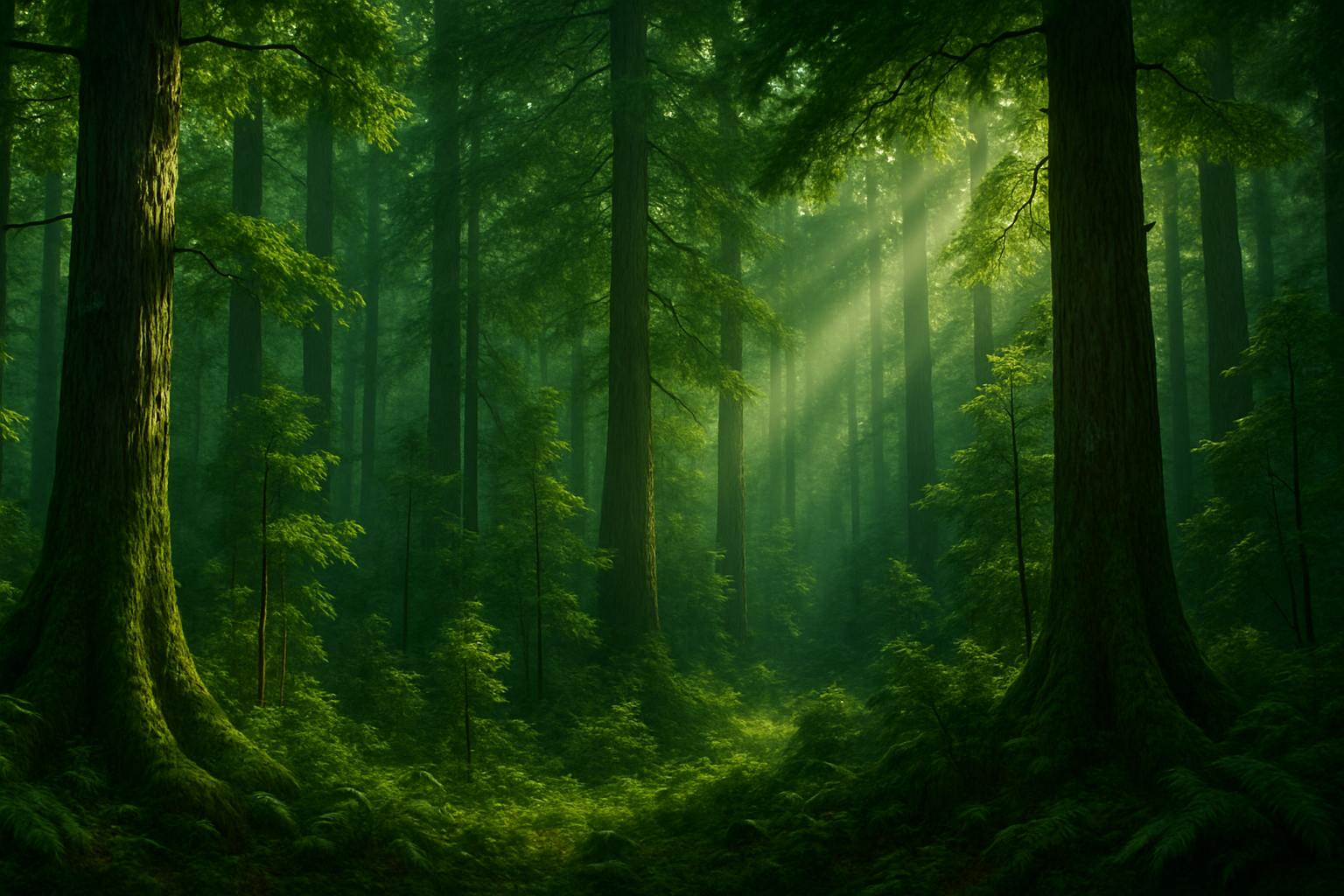 lets just do a dense forest background for image banner