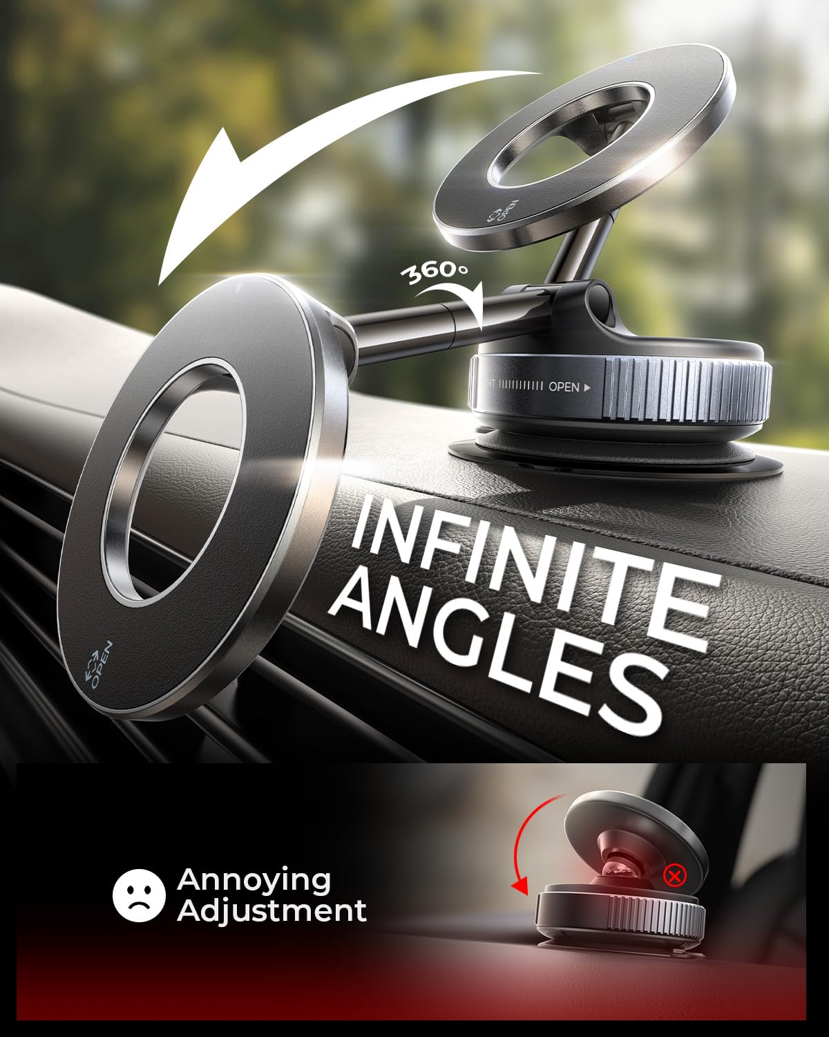 MagnoMount Magnetic Phone Holder